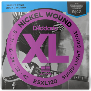 D'addario Double Ball End Guitar Strings for Steinberger Transtrem Systems (9-42)