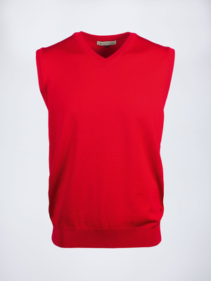 Red Merino Slipover