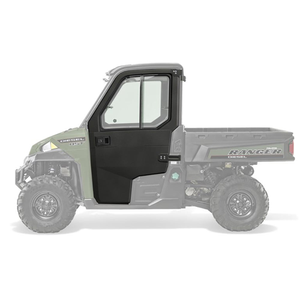 Polaris 2881253 Black Front Poly Hinged Window Doors for 2013-2019 Ranger Crew XP 900 570