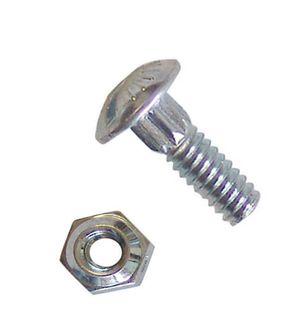  Sickle Mower Guard Bolts w/ Cone Nuts, 7/16" x 1-1/2" Regular size
