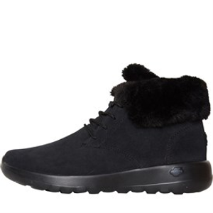 SKECHERS Womens On The GO Joy Lush Boots Black