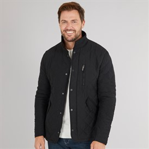Feraud Mens Prima Quilted Jacket Black