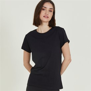 Brave Soul Womens Elanor T-Shirt Black