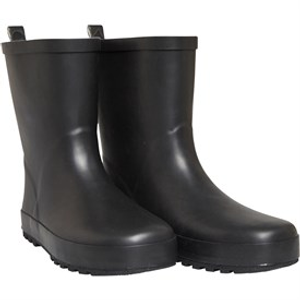 Mad Wax Junior Boys Plain Wellies Black