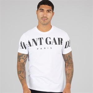 Avant Garde Mens Criptic T-Shirt White