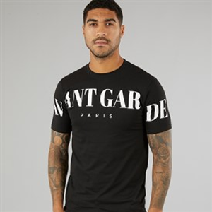 Avant Garde Mens Criptic T-Shirt Black