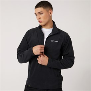 Berghaus Mens Arnside Half Zip Fleece Black