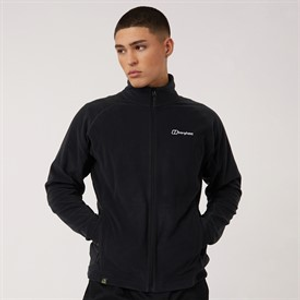 Berghaus Mens Arnside Full Zip Fleece Jacket Black