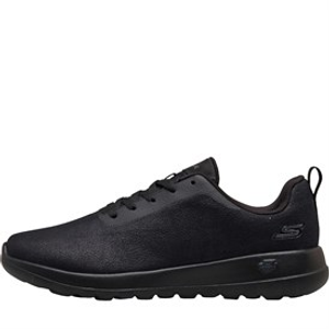SKECHERS Womens GOwalk Joy Vivify Trainers Black/Black