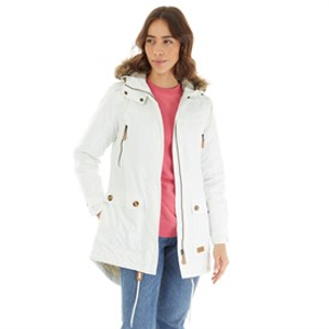 Trespass Womens Clea Insulated Waterproof Parka Ghost