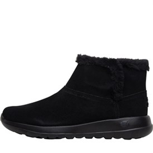 SKECHERS Womens On The Go Joy Bundle Up Boots Black