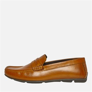 Base London Mens Bali Slip On Shoes Waxy Tan