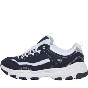 SKECHERS Womens I-Conik Trainers Navy/Blue