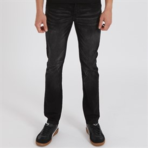 Crosshatch Mens New Svelte Slim Stretch Jeans Blackwash
