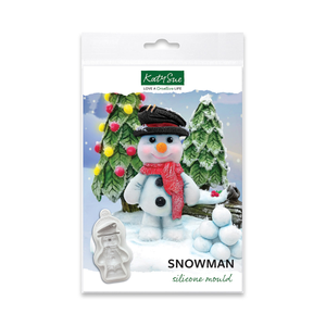 Snowman Silicone Mould