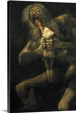 Saturn Devouring One of his Children