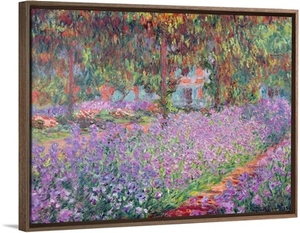 The Artists Garden at Giverny, 1900