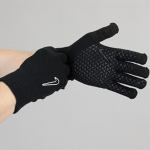 Nike Knitted Tech And Grips Gloves 2.0 Black/Black/White