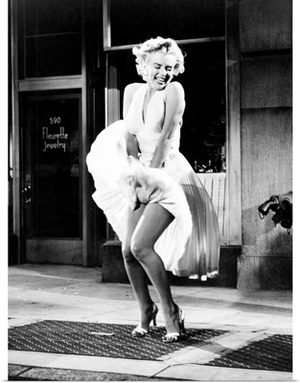 Marilyn Monroe in The Seven Year Itch - Vintage Publicity Photo