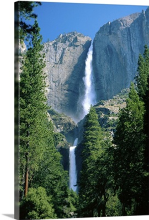 Upper and Lower Yosemite Falls, California