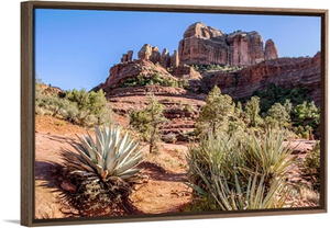 View Of Cathedral Rock From Templeton Trail, Sedona, Arizona