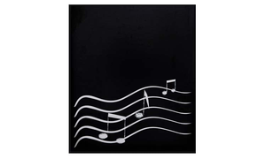 Model 101 Paperboard Choral Folder - with Music Note Design