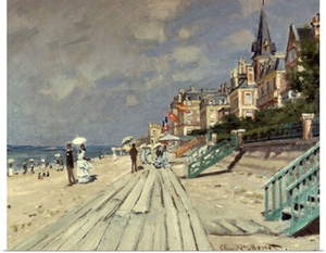 Beach At Trouville