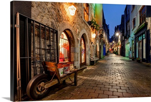 Galway, Ireland, at Night