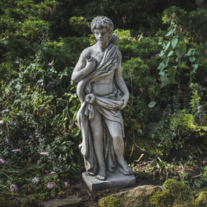 Large Greek Style Hunter Male Stone Cast Statue for Garden or Indoor Decoration