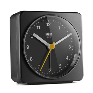 BC03 Braun classic analogue alarm clock - black