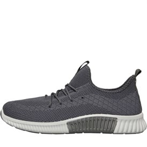 Crosshatch Mens Rideout CH Trainers Grey