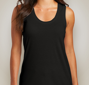 District Women's Tri-Blend Racerback Tank - Black