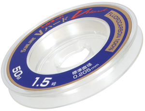 Bas De Ligne Fluorocarbone Sunline Tornado V Hard Version 2 - 4lb, 50m, Clair