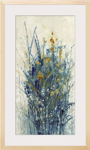 Indigo Floral I