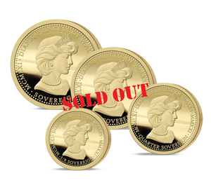 The 2021 Diana 60th Birthday Gold Prestige Sovereign Proof Set