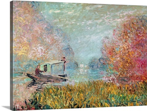 The Boat Studio on the Seine, 1875