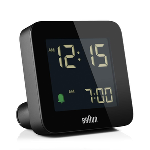 BC09 Braun digital alarm clock - black