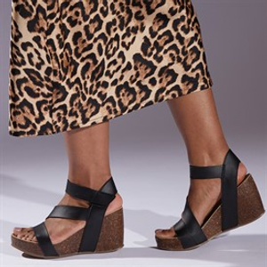 Blowfish Womens Hydra Sandals Black Pisa