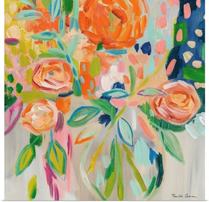 Summer Orange Floral