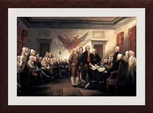1776 Signing Declaration Of Independence, Independence Hall, Philadelphia, PA, USA