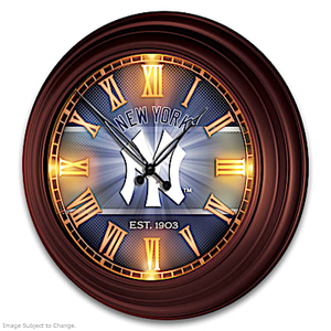 New York Yankees Wall Clock