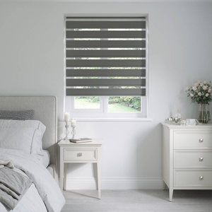 Lincolnshire Dimout Grey Day & Night Blinds