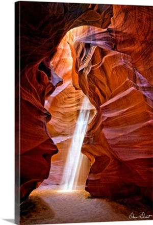 Sun Shining Through Canyon III