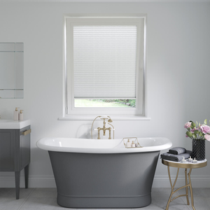 Perfect Fit Geneva Tranquil Grey Pleated Blinds