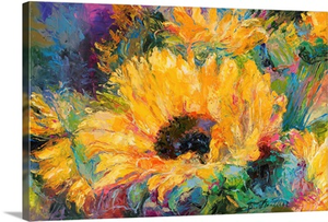 Blue Sunflowers