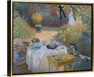 The Luncheon Monet's garden at Argenteuil, c.1873