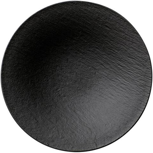 V&B - Manufacture Rock Deep Bowl Black 29cm