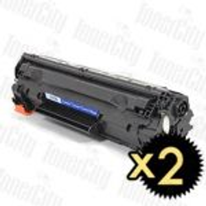 HP 85A (CE285A) Black 2 Pack Compatible Toner Cartridge