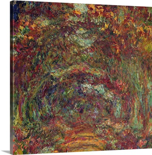 The Rose Path, Giverny, 1920-22
