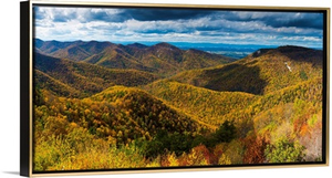 Blue Ridge Mountains In Autumn, Shenandoah National Park, Virginia, USA